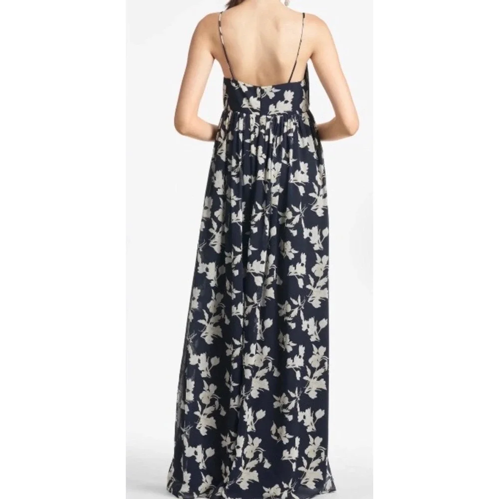 Sachin & Babi Jessica Gown Navy Venetia‎ Petal Size 10 NWT